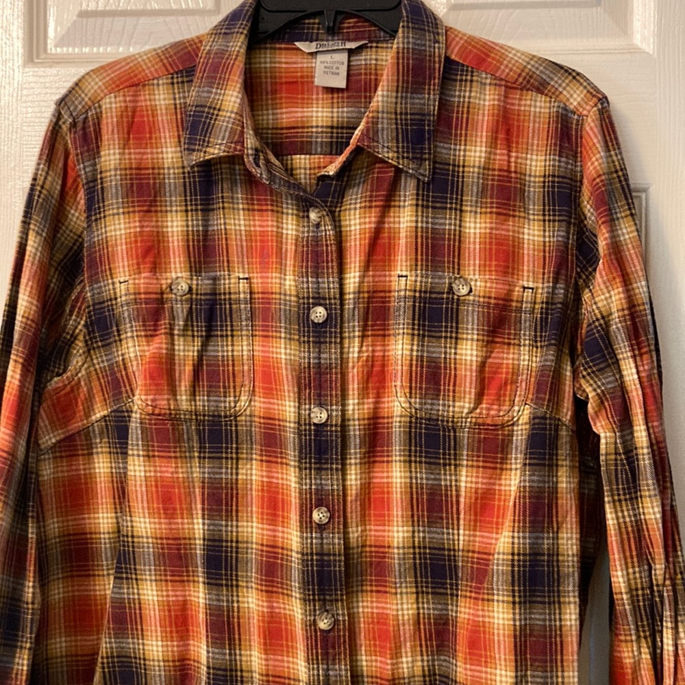 Duluth Trading co Flannel Size L